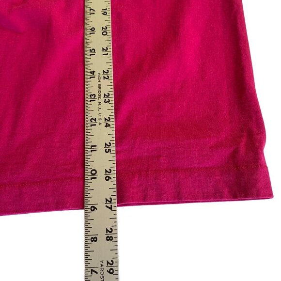 Vintage 90s Pink & Teal Single Stitch Aztec Print T-Shirt Size Large - Picture 11 of 12